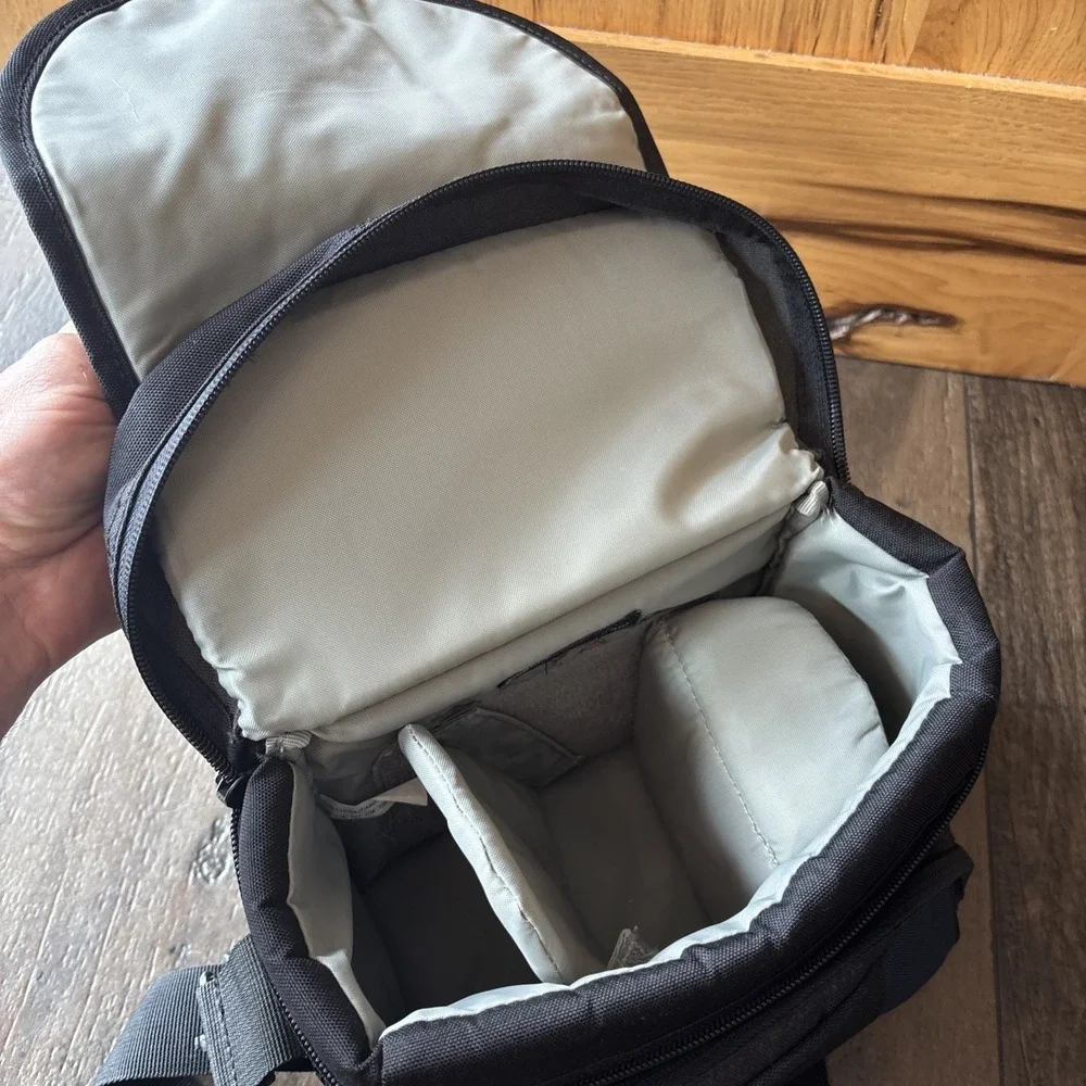 Lowepro EX160 Arctic Blue/Black Digital Camera Pouch Shoulder Bag 9